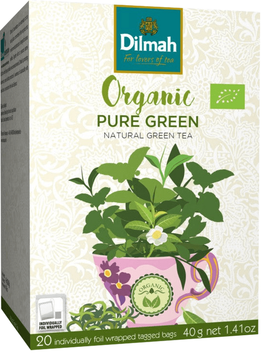 DILMAH GRÖN SENCHA EKO 20PÅSAR