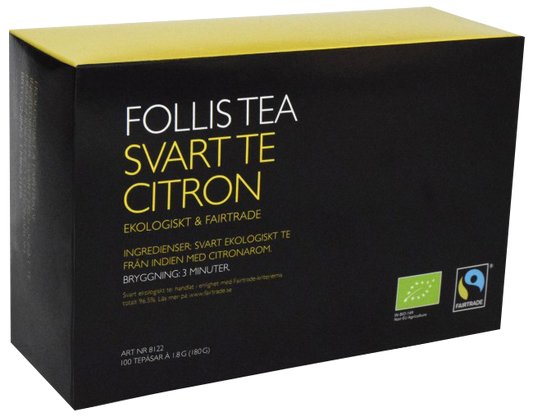 FOLLIS TE CITRON 100 PÅSAR