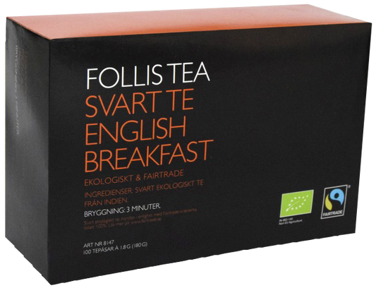 FOLLIS TE ENG BREAKF 100 PÅSAR
