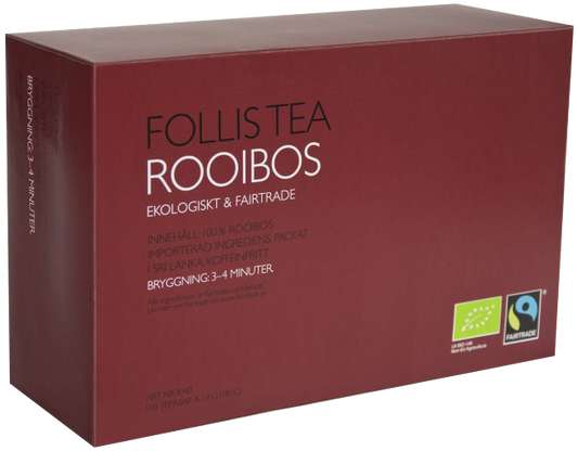 FOLLIS TE ROOIBOS 100 PÅSAR