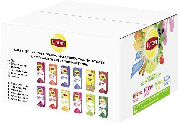 LIPTON SORT KRT TE 300 PÅSAR