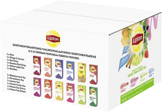 LIPTON SORT KRT TE  300 PÅSAR