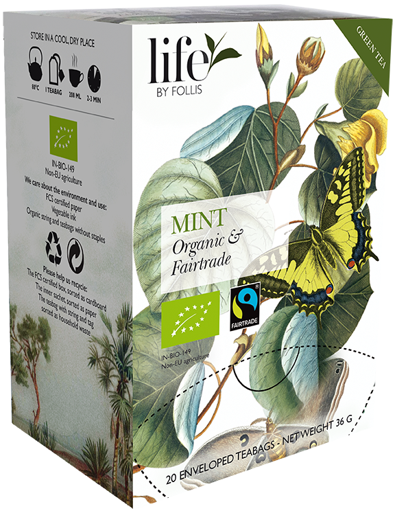 LIFE BY FOLLIS MINT EKO 20PÅS