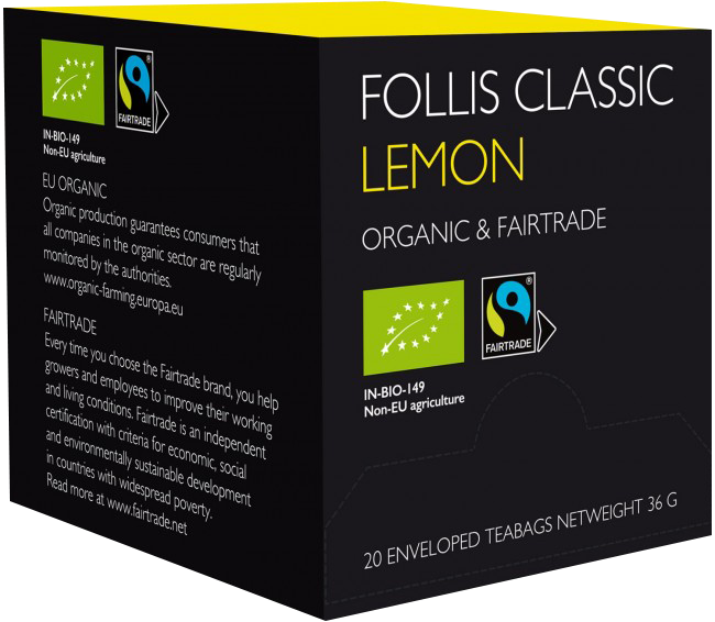 FOLLIS CLA 20-P BLACK LEMON TE