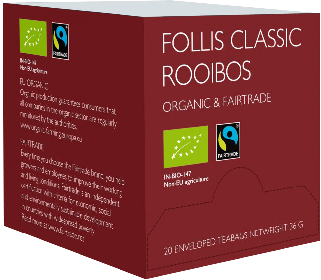FOLLIS CLA 20-P ROOIBOS TEA