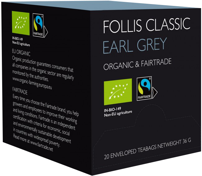 FOLLIS CLA 20-P EARL GREY TEA