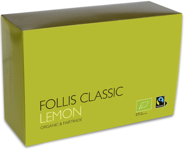 FOLLIS LEMON GREEN TEA 100 PÅS