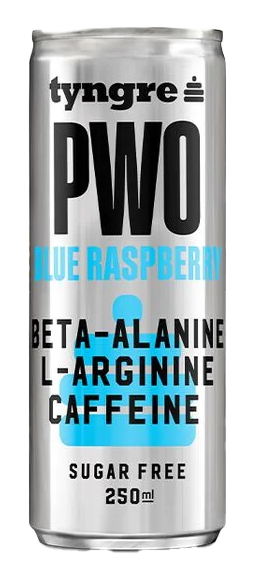 TYNGRE PWO BLUERASPBERRY 250ML