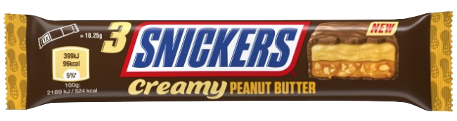 SNICKERS CREAMY PEANUT BUTTER