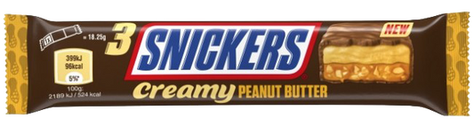 SNICKERS CREAMY PEANUT BUTTER