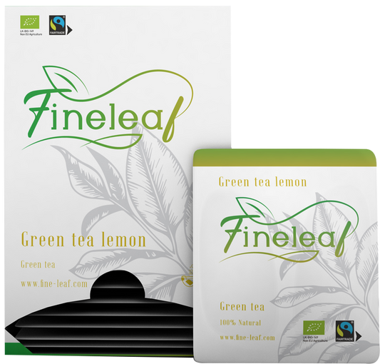 FINELEAF 25P GREEN TEA LEMON
