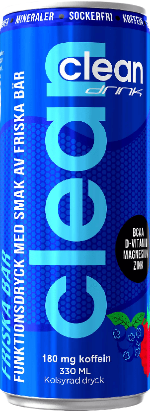 CLEAN DRINK BLUEBERRY 33CL*