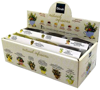 SORT.ASK DILMAH INFUSION 60 PÅ