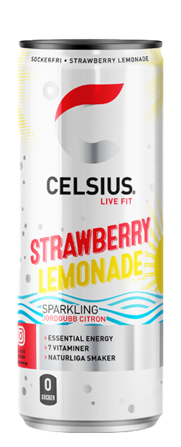 CELSIUS STRAWB LEMONADE 35,5CL