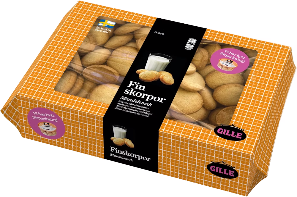 FINSKORPOR MANDEL 600G