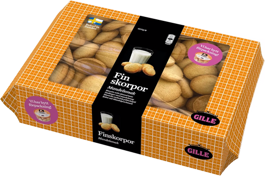 FINSKORPOR MANDEL 600G