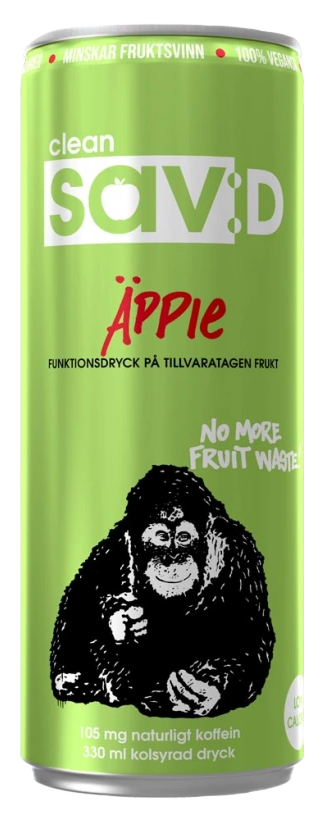 CLEAN SAVED ÄPPLE 33CL*