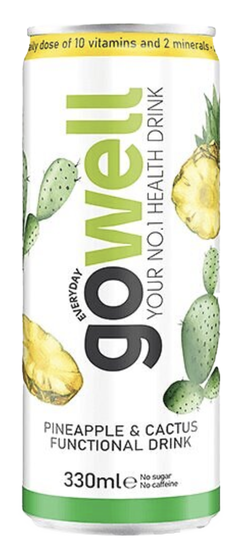 GOWELL ANANAS & KAKTUS 33CL – Selecta Sverige