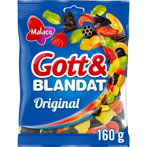 GOTT & BLANDAT 160 GR KONFEKT