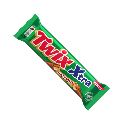 TWIX HAZELNUT XTRA 75G