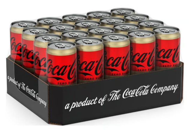 COCA COLA ZERO KOFFEINFRI 33CL