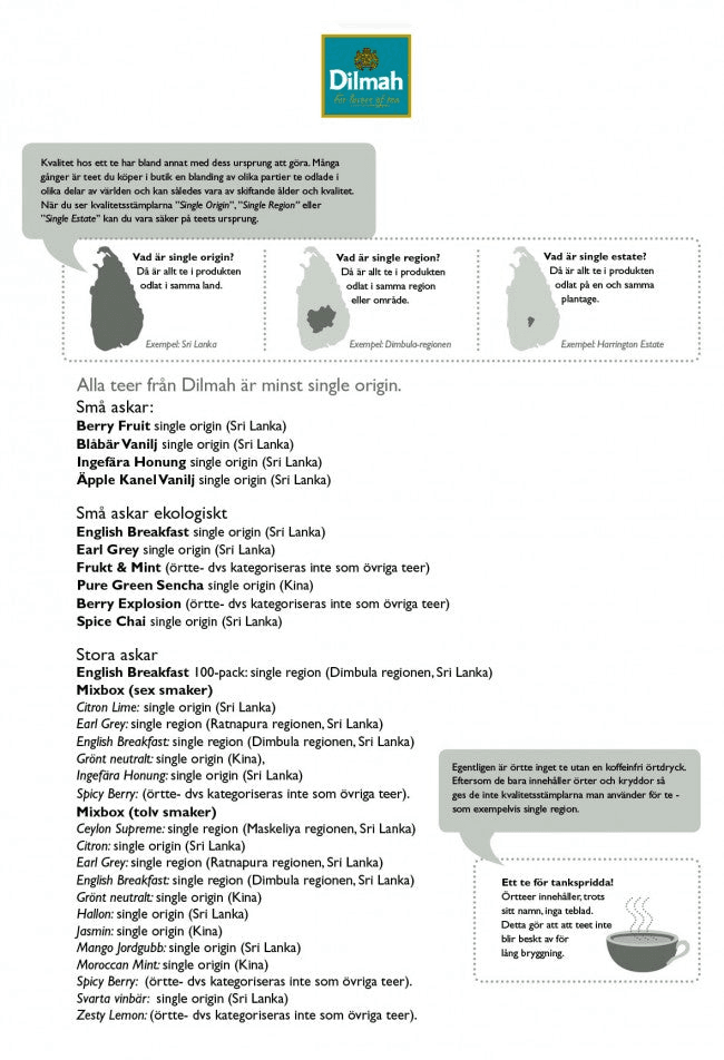 DILMAH SPICE CHAI 20 PÅSAR EKO