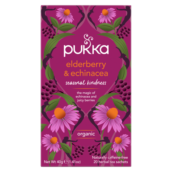 PUKKA ELDERBERRY ECHINACEA20ST
