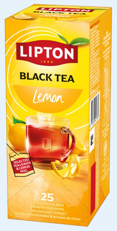 LIPTON LEMON TE 25 PÅSAR