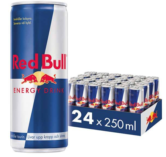 RED BULL BURK 250ML
