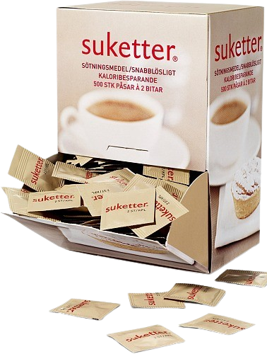 SUKETTER 2-PACK 500 ST/FÖRP