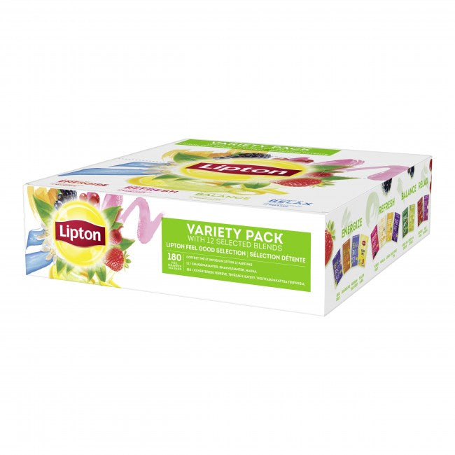 LIPTON DISPLAYLÅDA 180 PÅSAR