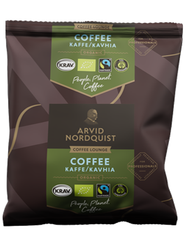 Arvid Nordquist - Ethic Harvest - malet kaffe - portionspåse
