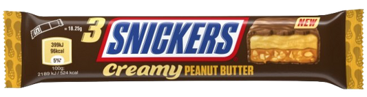 Snickers Creamy Peanut Butter Trio