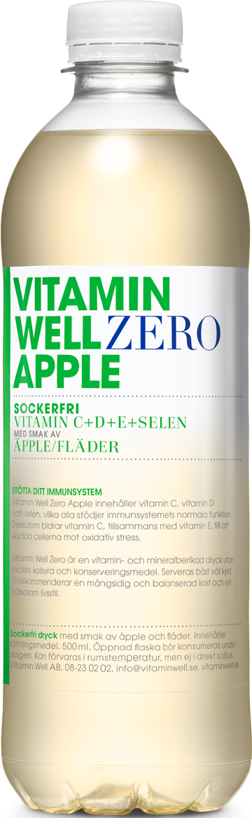 VITAMIN WELL ZERO APPLE 500ML