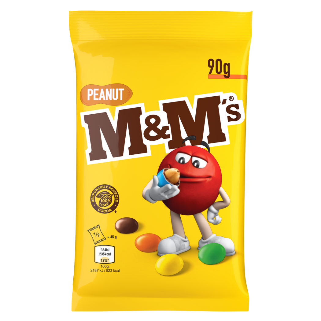 M&MS PEANUT 90 G