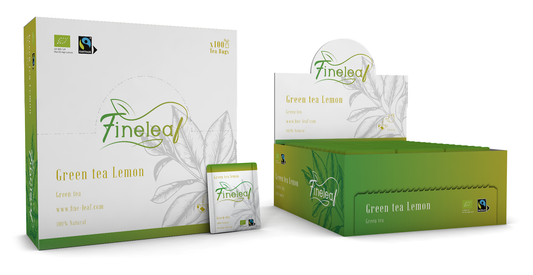 FINELEAF 100P GREEN TEA LEMON