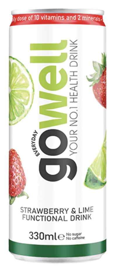 GOWELL JORDGUBB & LIME 33CL