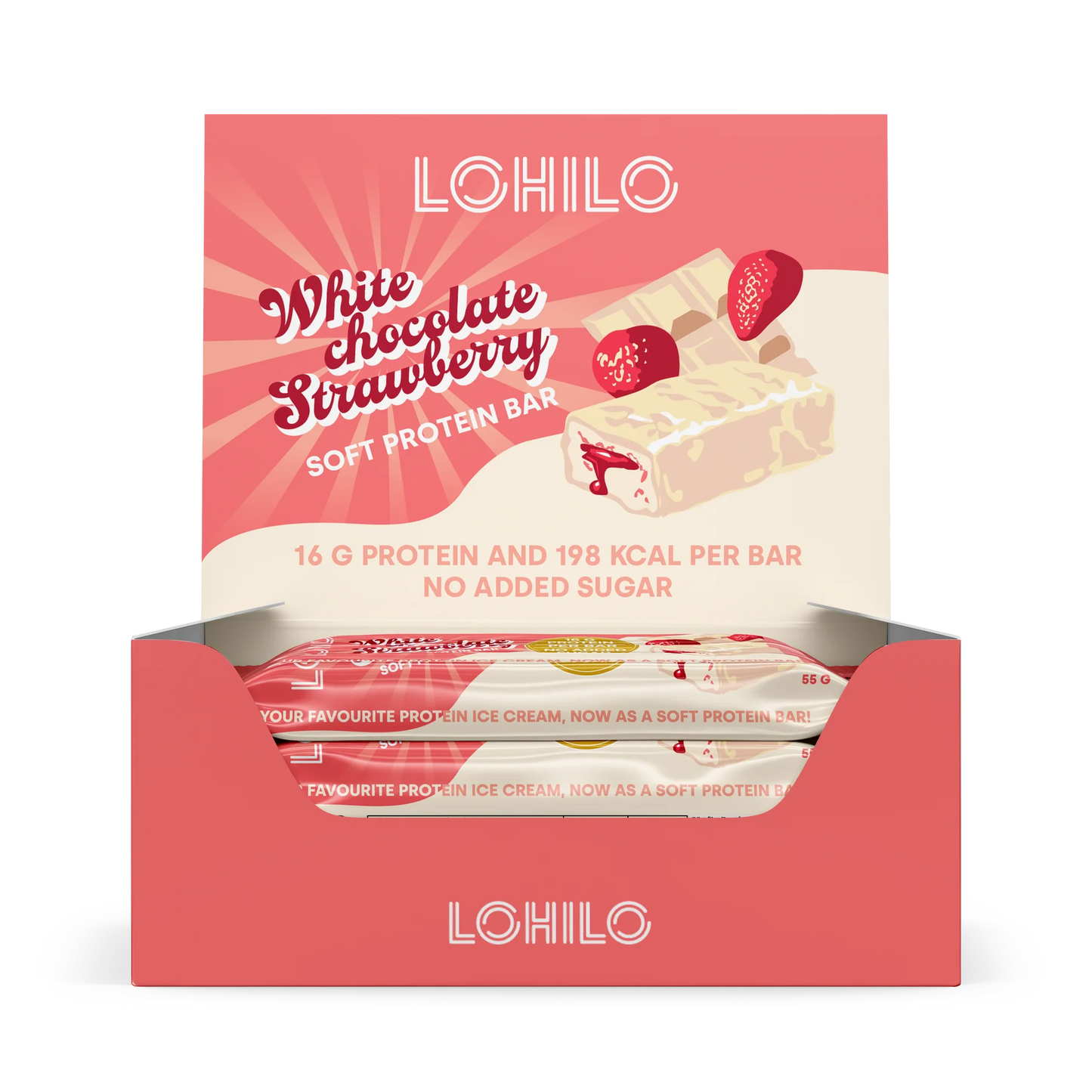 LOHILO SOFT PROTEINBAR WHITECH