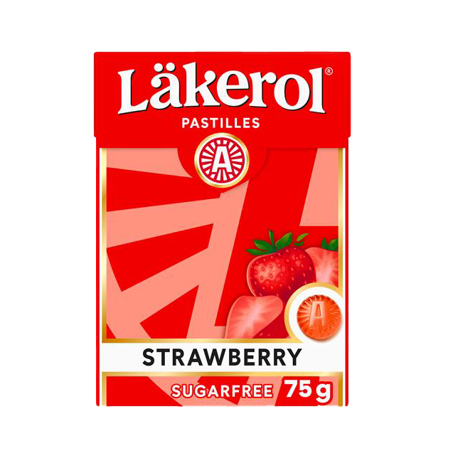 LÄKEROL BIG PACK STRAWBERRY 75 g