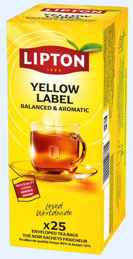 LIPTON YELLOW LABEL 25 PÅSAR