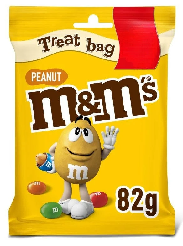 M&MS PEANUT 82G