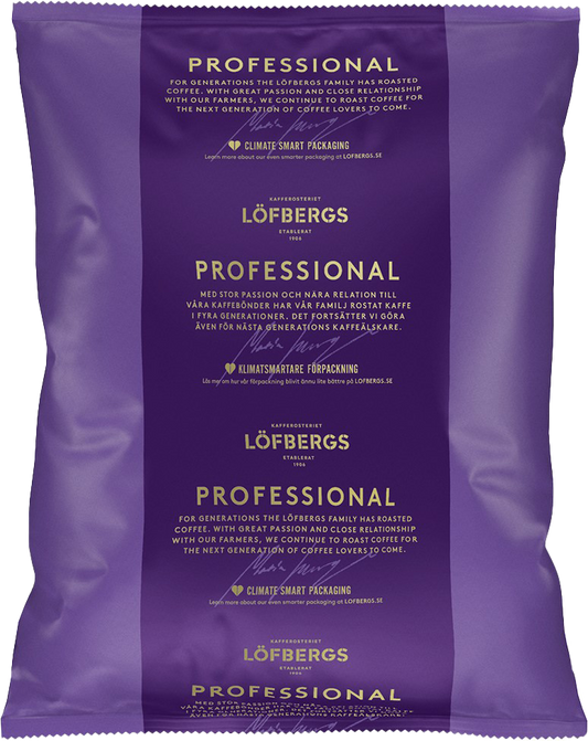 LÖFBERGS Professional Dark 100G malet kaffe portionspåse