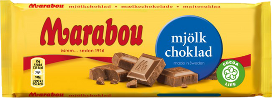 Marabou Mjölkchoklad, 100 g