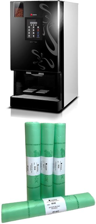 SUMPPÅSE BIOPLAST 30L GRÖN (Ersätter 1899)