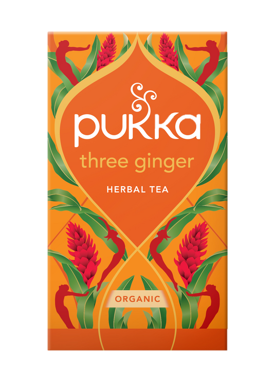 PUKKA THREE GINGER EKO 20ST