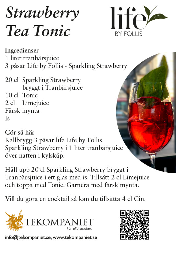 Life by Follis - Sparkling Strawberry te
