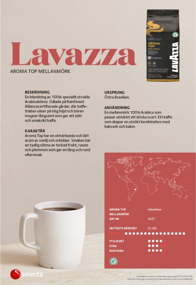Lavazza - Aroma top - hela bönor