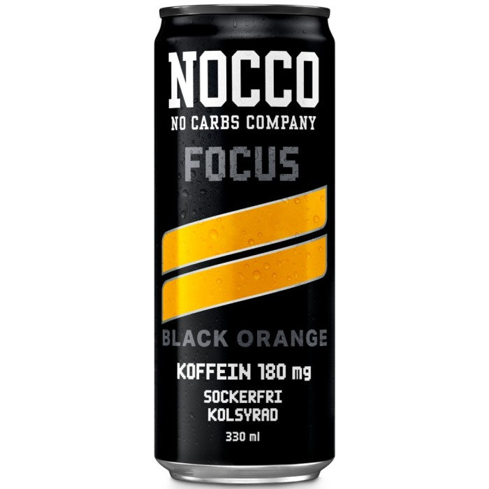 NOCCO FOCUS BLACK ORANGE 33 cl